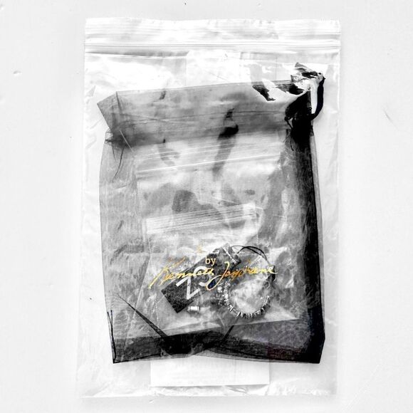 CZ By Kenneth Jay Lane Multi CZ Classic Trend Hoop Earrings - Picture 3 of 5